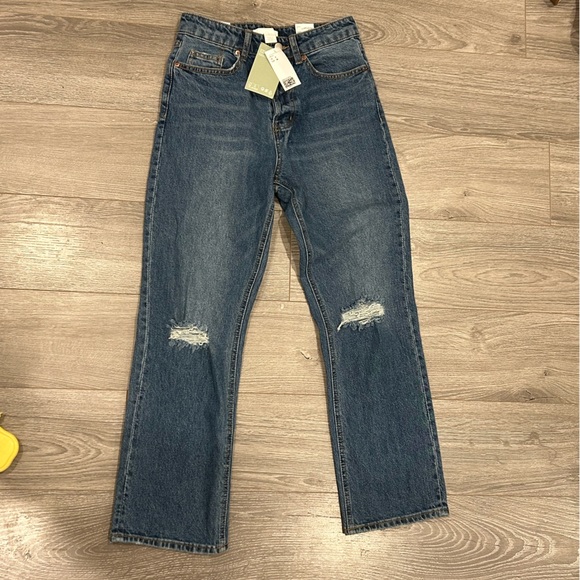 H&M straight high waist jeans - Picture 3 of 7